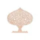 Decorative Figure Home ESPRIT Natural Tree 122 x 2 x 122 cm