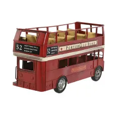 Figura Decorativa Home ESPRIT Rojo Vintage 28 x 9 x 15 cm