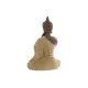 Figura Decorativa Home ESPRIT Naranja Coral Lima Resina Buda Oriental 9 x 6 x 13 cm (3 Unidades)