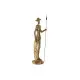 Decorative Figure Home ESPRIT Golden Resin 10 x 10 x 37 cm