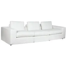 Sofá Home ESPRIT Blanco Moderno 286 x 95,5 x 57 cm