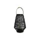 Portavelas Home ESPRIT Negro Metal 27,5 x 27,5 x 40 cm