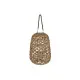 Portavelas Home ESPRIT Natural Metal 28 x 28 x 42 cm