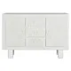 Aparador Home ESPRIT Blanco Abeto Madera MDF 120 x 38 x 80 cm