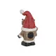 Christmas bauble Home ESPRIT White Red Gnome 25 x 11,5 x 38 cm (2 Units)