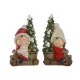 Christmas bauble Home ESPRIT Red Green 31,5 x 20 x 50 cm (2 Units)