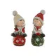 Christmas bauble Home ESPRIT White Red Green 20,5 x 23 x 51 cm (2 Units)