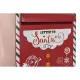 Christmas bauble DKD Home Decor Yellow White Black Red Letterbox 28,5 x 26,5 x 52 cm