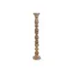 Candelabro Home ESPRIT Marrón Madera de mango Natural Romántico 15 x 15 x 76 cm