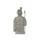 Decorative Figure Home ESPRIT Grey Oriental Warrior 37 x 36 x 120 cm