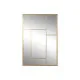 Wall mirror Home ESPRIT Golden 60 x 2 x 90 cm