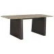 Dining Table Home ESPRIT Natural Dark brown Fir 200 x 90 x 75 cm