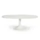 Centre Table Home ESPRIT White Metal Marble 120 x 70 x 39 cm