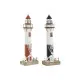 Decorative Figure Home ESPRIT Blue White Red 11 x 7,5 x 36,5 cm (2 Units)