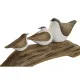 Decorative Figure Home ESPRIT White Natural Aged finish 35 x 4,5 x 12 cm