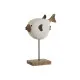 Figura Decorativa Home ESPRIT Blanco Natural Pez 24 x 10 x 33 cm