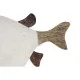 Figura Decorativa Home ESPRIT Blanco Natural Pez 24 x 10 x 33 cm