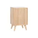 Cajonera Home ESPRIT Natural Metal Madera de caucho 40 x 30 x 63 cm