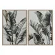 Cuadro Home ESPRIT Palmeras Tropical 70 x 4 x 100 cm (2 Unidades)