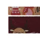 Felpudo DKD Home Decor Rojo Multicolor PVC Fibra de coco 60 x 40 x 1,5 cm (2 Unidades)