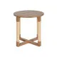 Side table Home ESPRIT Natural Fir MDF Wood 48 x 48 x 50,5 cm