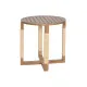 Side table Home ESPRIT Natural Fir MDF Wood 48 x 48 x 50,5 cm