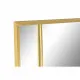 Wall mirror DKD Home Decor Golden Crystal Iron 90 x 2 x 180 cm