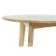 Set of 2 tables DKD Home Decor White Natural Rubber wood 50 x 50 x 49,5 cm