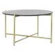 Centre Table DKD Home Decor 81 x 81 x 44 cm Marble Iron