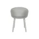 Dining Chair DKD Home Decor Light grey 56 x 58 x 78 cm 60 x 55 x 78 cm