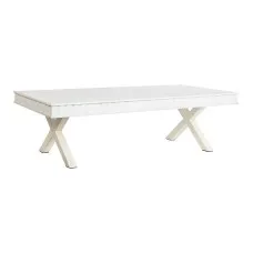 Centre Table DKD Home Decor 140 x 70 x 42 cm Metal Mango wood