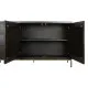 Aparador DKD Home Decor Negro Dorado Marrón oscuro 160 x 40 x 90 cm