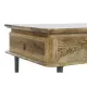 Centre Table DKD Home Decor 116 x 60 x 46 cm Metal Aluminium Mango wood
