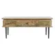 Centre Table DKD Home Decor 116 x 60 x 46 cm Metal Aluminium Mango wood