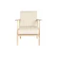 Sillón DKD Home Decor Beige Natural Pino 63 x 68 x 81 cm