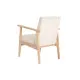 Sillón DKD Home Decor Beige Natural Pino 63 x 68 x 81 cm