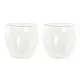Set de Vasos DKD Home Decor Transparente Cristal Vidrio de Borosilicato 100 ml 2 Piezas