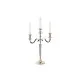 Candelabro DKD Home Decor 26 x 10 x 35 cm Plateado Aluminio