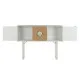 Console DKD Home Decor White Metal Fir 120 x 35 x 90 cm