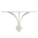 Mesa auxiliar DKD Home Decor 81 x 81 x 81,5 cm Metal Blanco
