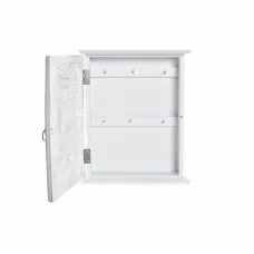 Key cupboard DKD Home Decor White MDF Wood (22 x 6 x 26 cm)