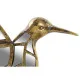 Wall Decoration DKD Home Decor Mirror Golden Resin Bird (27 x 3,5 x 36 cm)