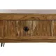 Consola DKD Home Decor 118 x 40 x 77 cm Negro Metal Marrón Acacia