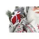 Decoración DKD Home Decor Papá Noel Blanco Rojo Gris PVC 45 x 34 x 83 cm