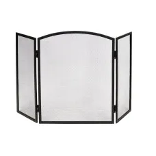 Protector para Chimenea DKD Home Decor Acero (96 x 1,5 x 61 cm)