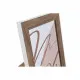 Photo frame DKD Home Decor Crystal White MDF Wood (27,5 x 1,5 x 32,5 cm)