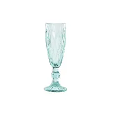Copa DKD Home Decor Cristal Turquesa (150 ml)