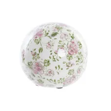 Bola Decorativa DKD Home Decor Flores Gres (12 x 12 x 12 cm)