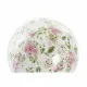 Bola Decorativa DKD Home Decor Flores Gres (12 x 12 x 12 cm)