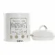 Bote DKD Home Decor Blanco Dolomita Cebolla